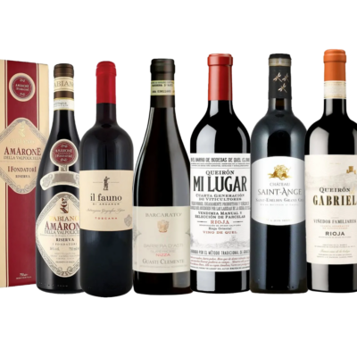 Proefpakket best verkochte luxe rode wijnen 2025, boven de 20 euro